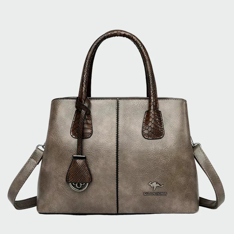 Elegancka skórzana torba