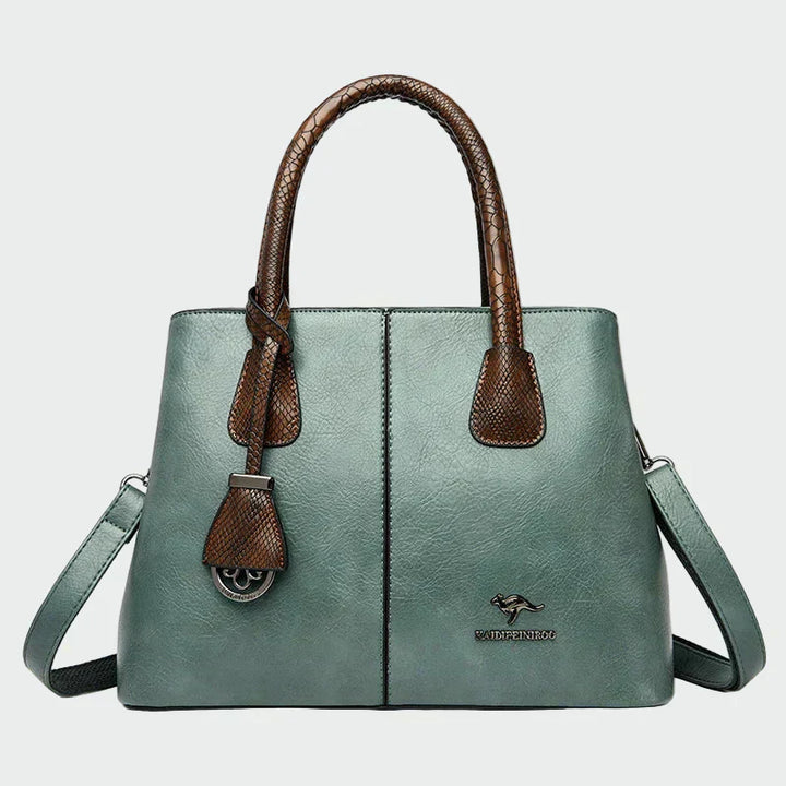 Elegancka skórzana torba