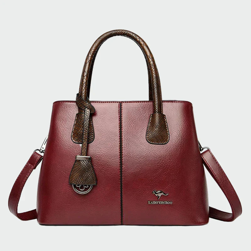 Elegancka skórzana torba