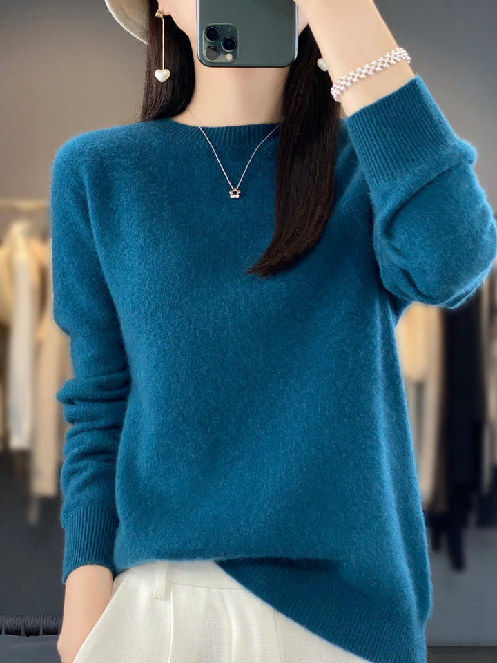 Anette | Wygodny Sweter z Bawełny