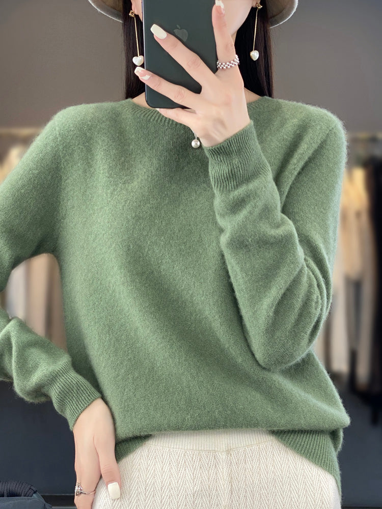 Anette | Wygodny Sweter z Bawełny