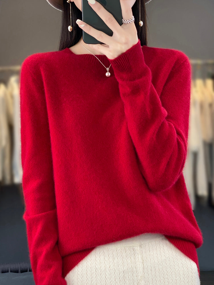 Anette | Wygodny Sweter z Bawełny