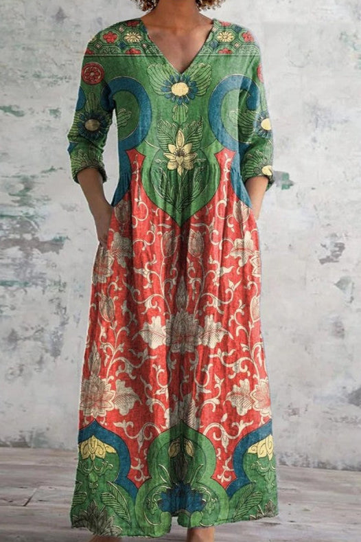 Vintessa - Sukienka Vintage Romantyczna