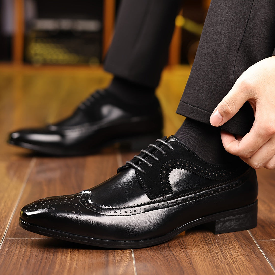 Adrian - Eleganckie Buty Skórzane
