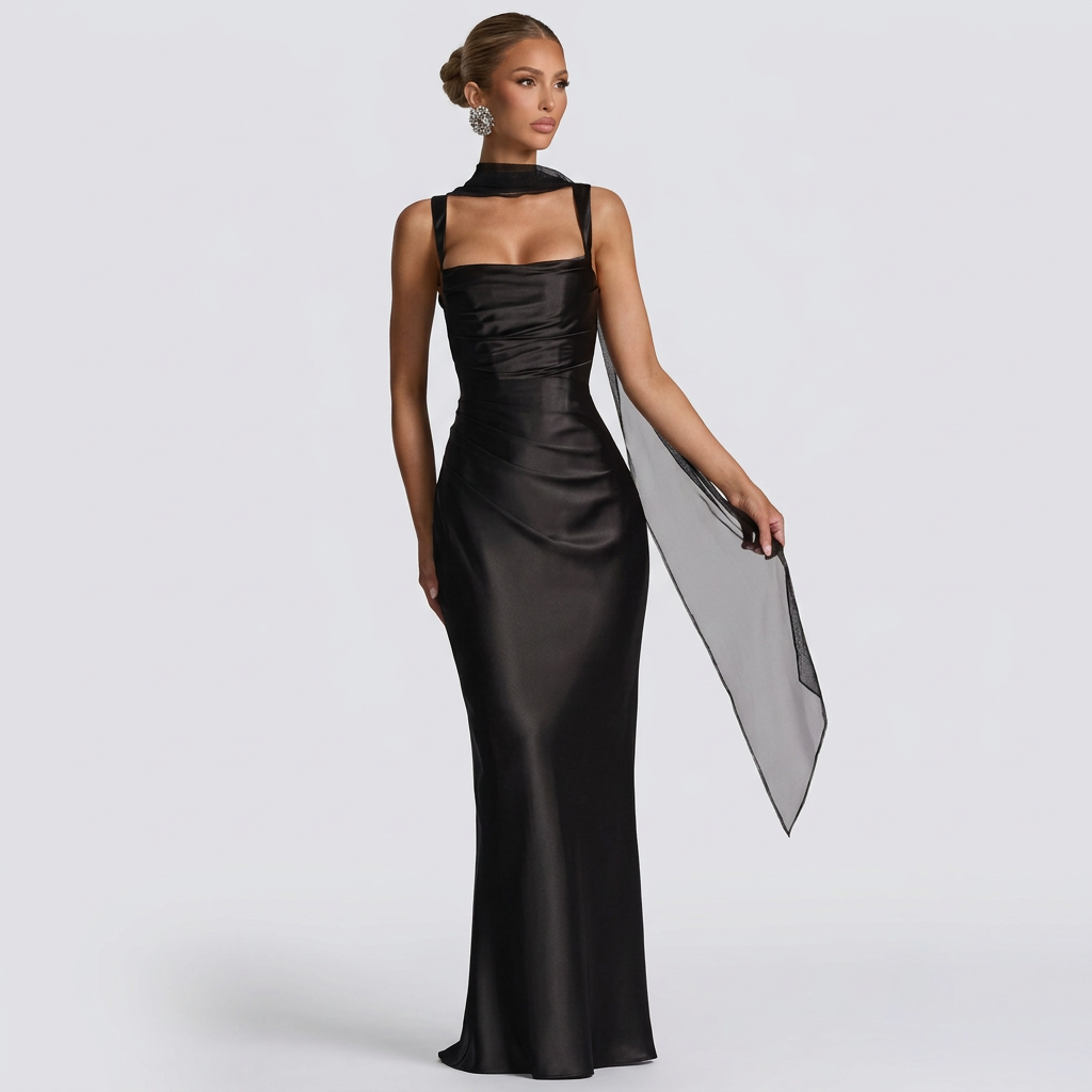 Regina - Elegancka Sukienka Maxi