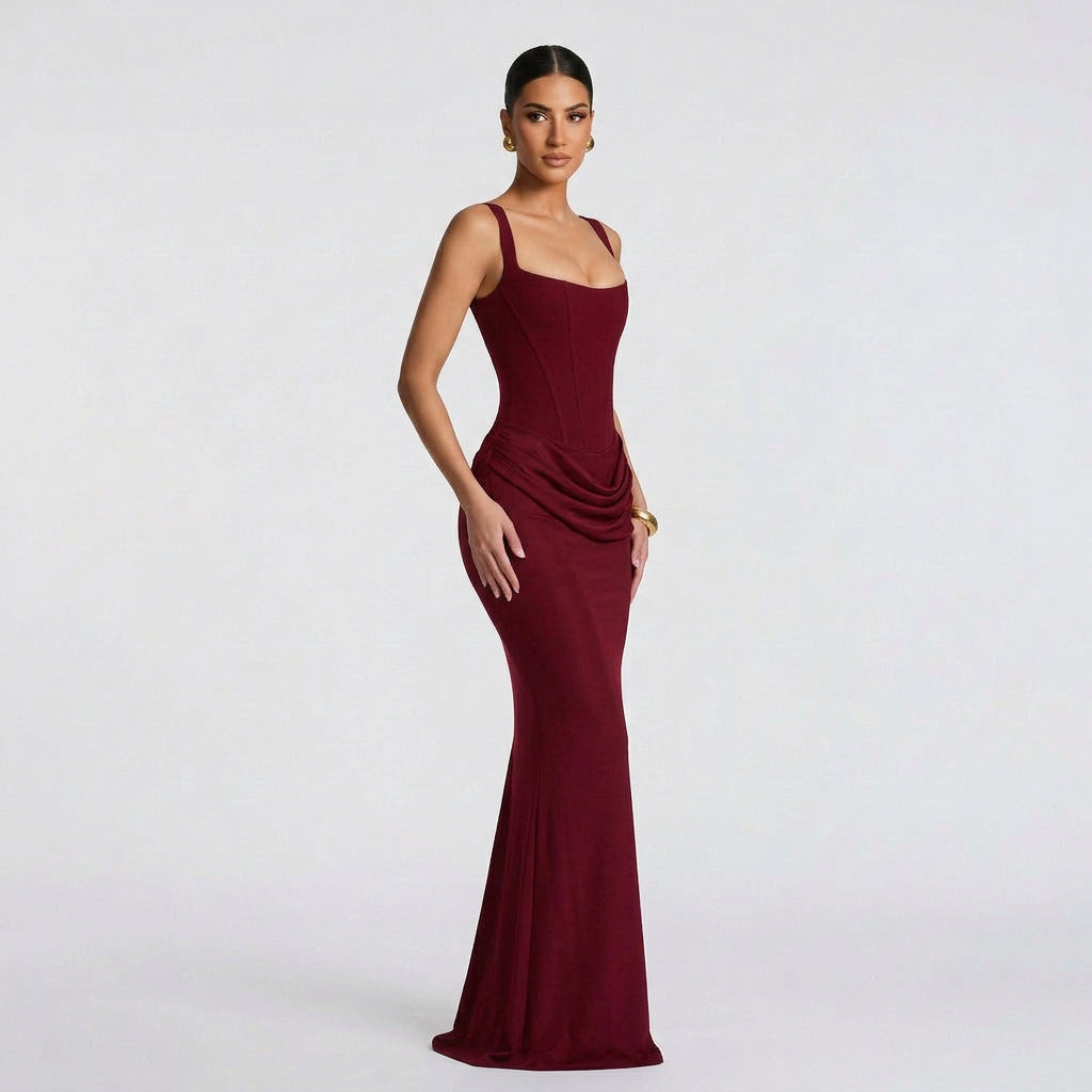 Celina - Elegancka Sukienka Maxi