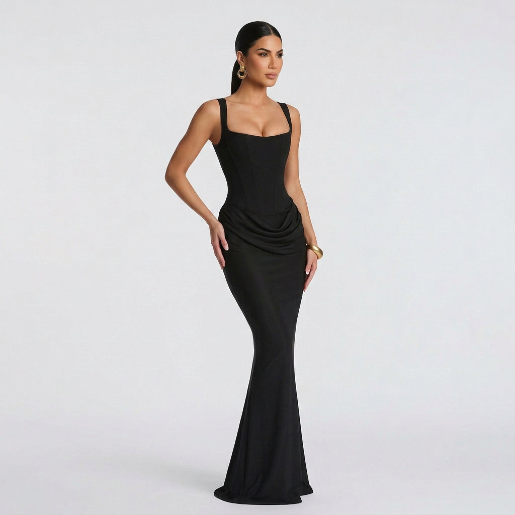Celina - Elegancka Sukienka Maxi