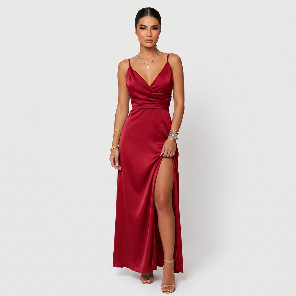 Edyta - Elegancka Sukienka Maxi