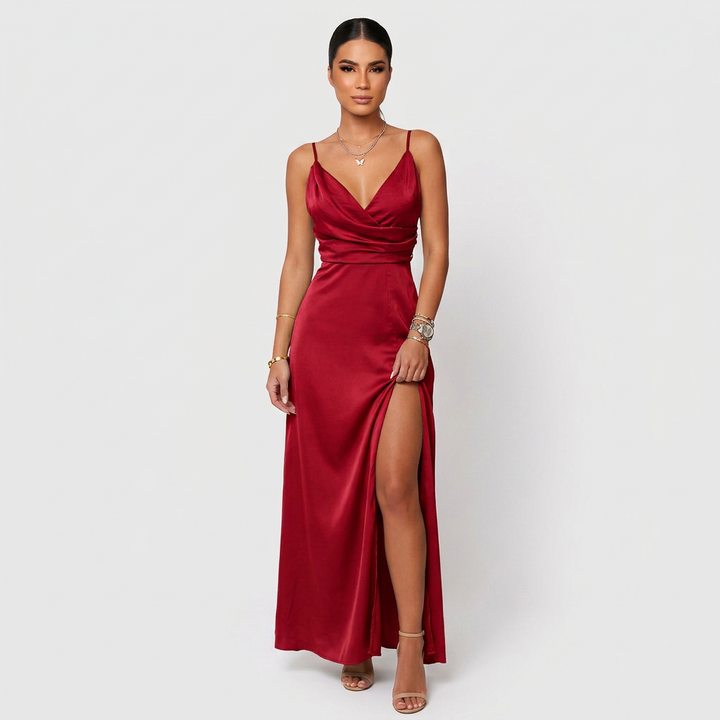 Edyta - Elegancka Sukienka Maxi