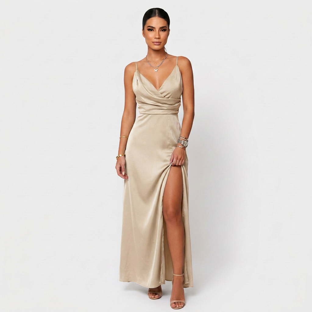 Edyta - Elegancka Sukienka Maxi