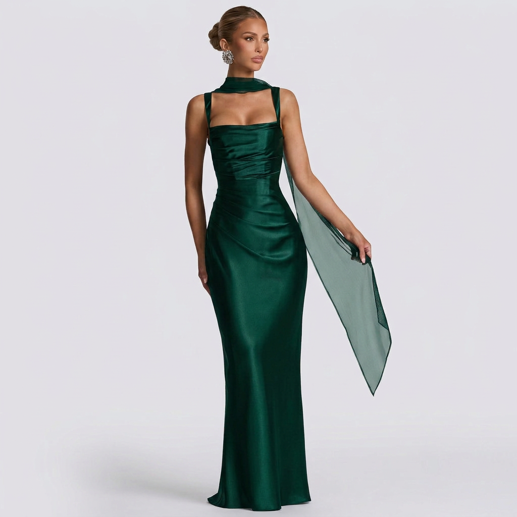 Regina - Elegancka Sukienka Maxi