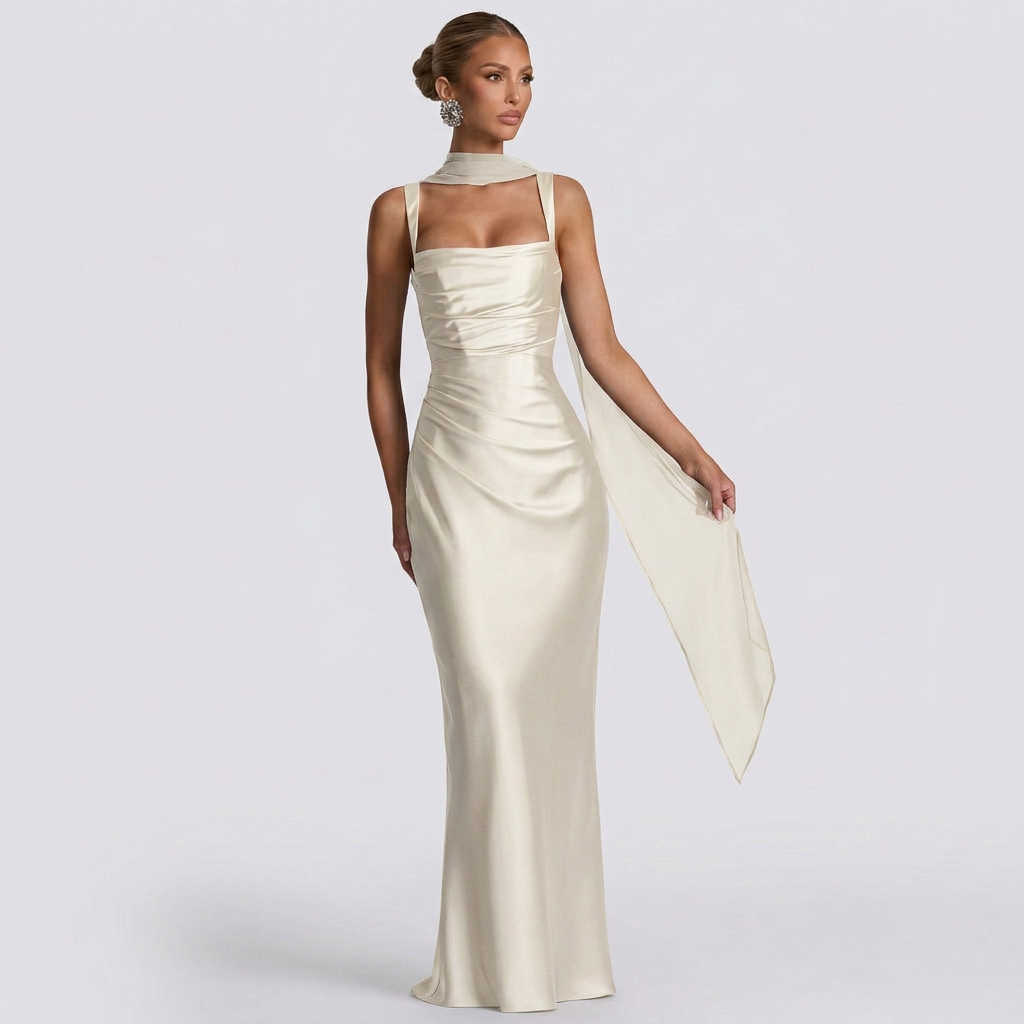 Regina - Elegancka Sukienka Maxi