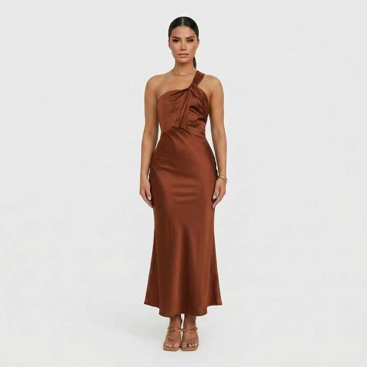 Małgorzata - Elegancka Sukienka Maxi