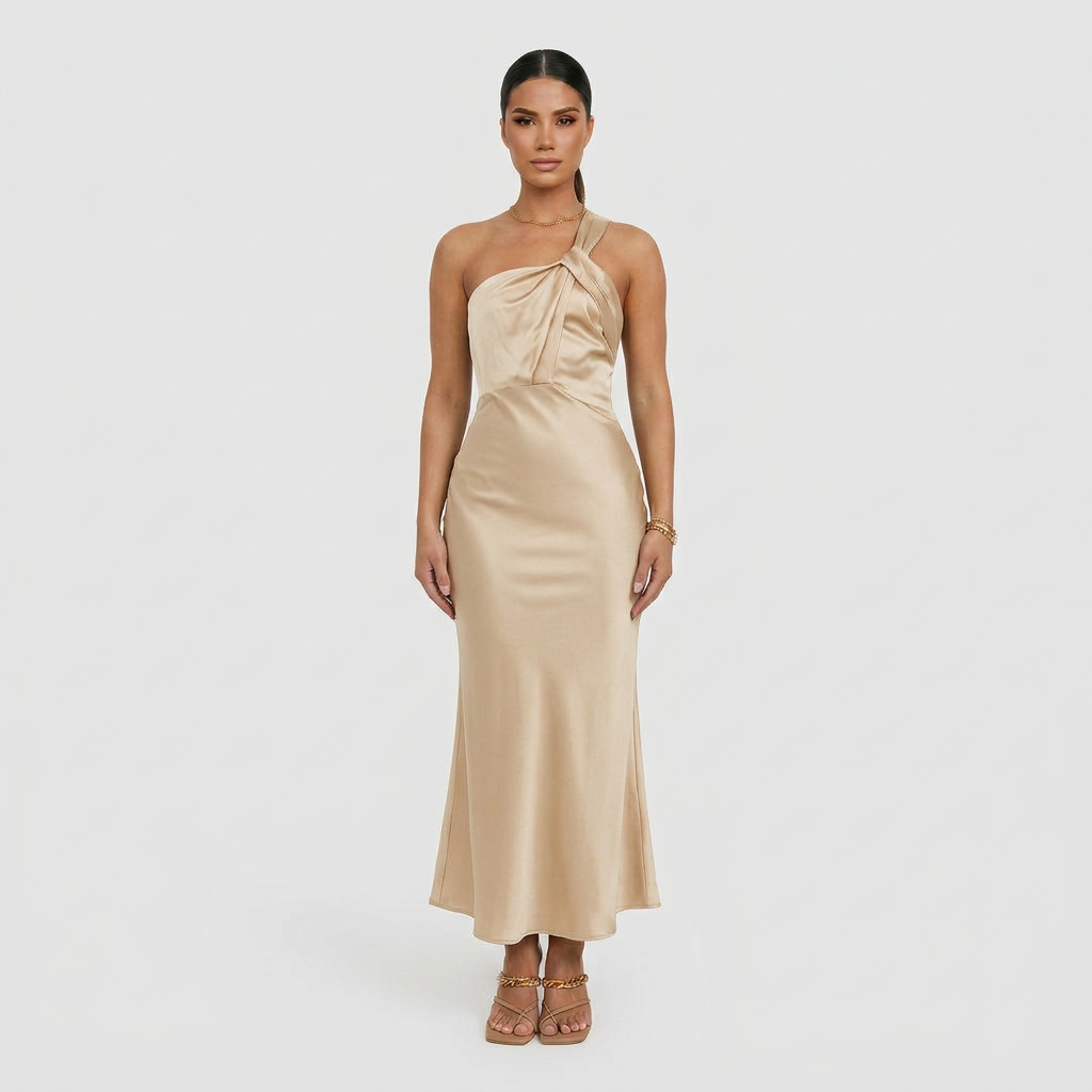 Małgorzata - Elegancka Sukienka Maxi