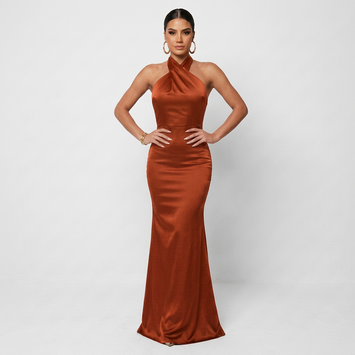 Danuta - Elegancka Sukienka Maxi