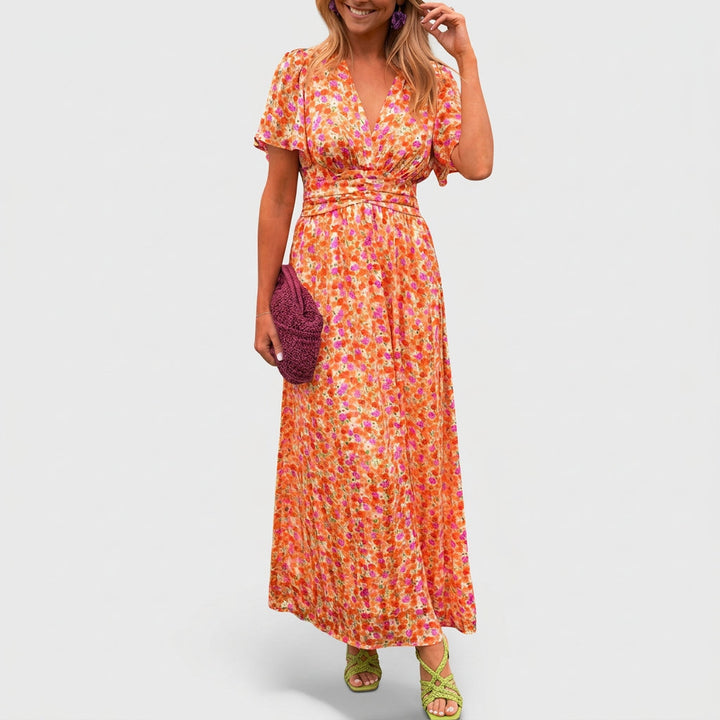 Gosia - Elegancka sukienka maxi