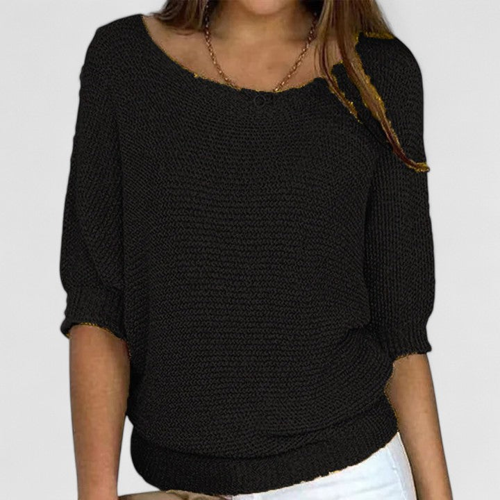 Rachel | Sweter Bez Wysiłku" can be rewritten as "Rachel | Effortless Sweater.