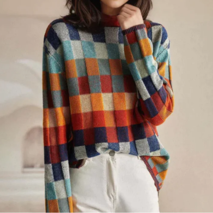 Isla | Wygodny Retro Sweter