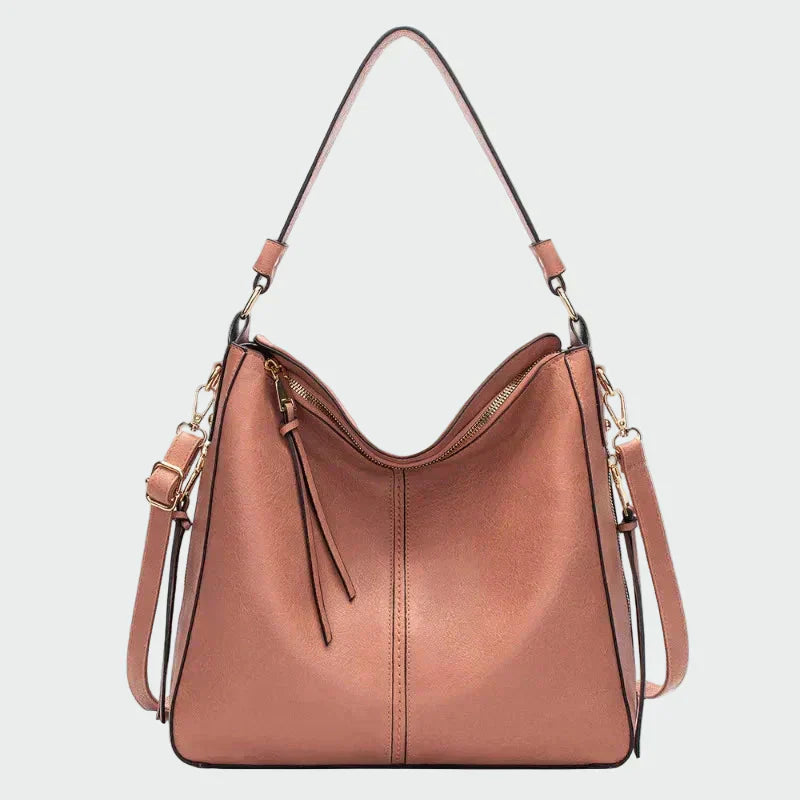 Klasyczna torba hobo skórzana