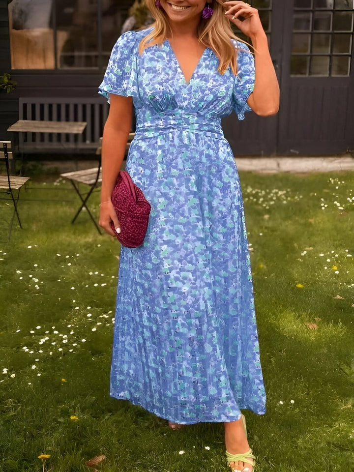 Gosia - Elegancka sukienka maxi