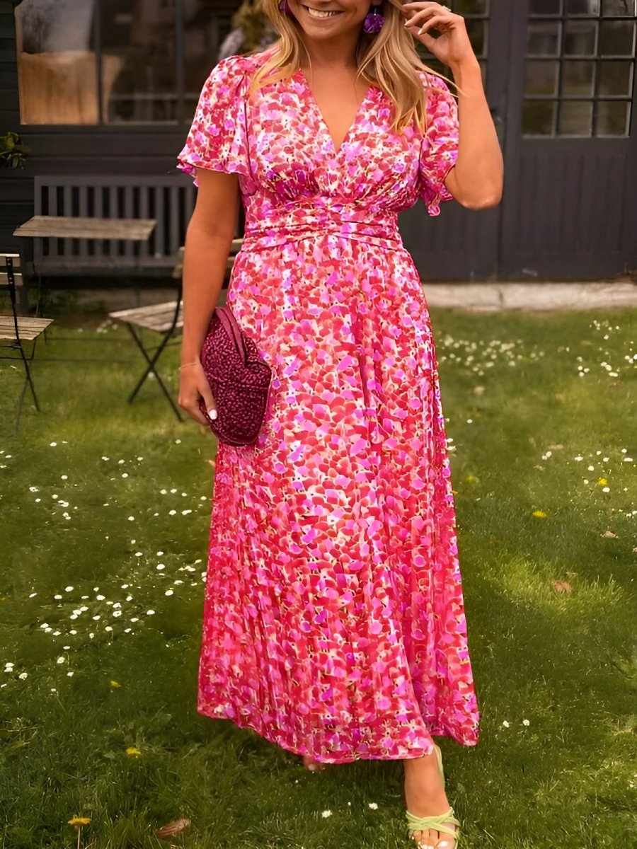 Gosia - Elegancka sukienka maxi