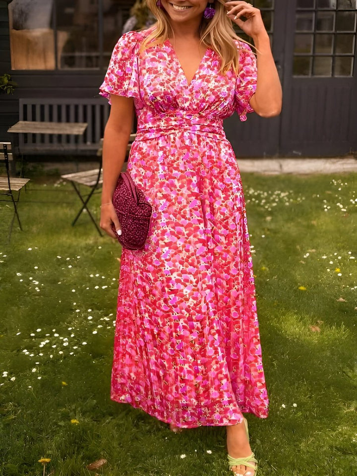 Gosia - Elegancka sukienka maxi