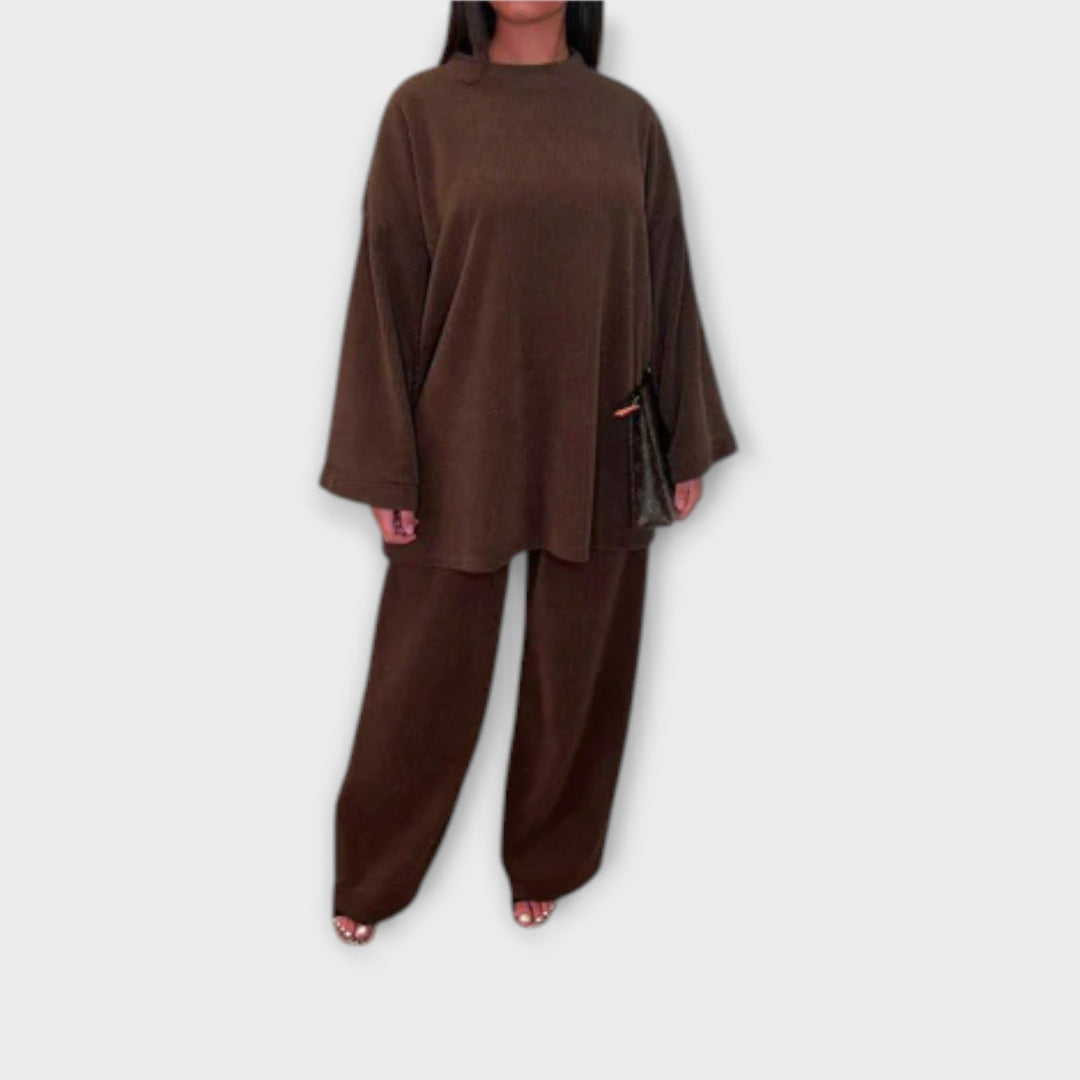 Paulina - Zestaw Plus Size Acanalado
