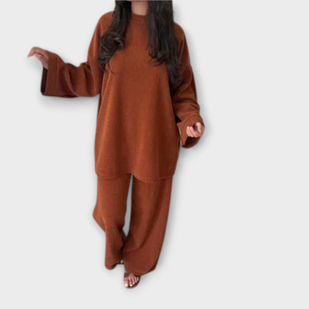 Paulina - Zestaw Plus Size Acanalado
